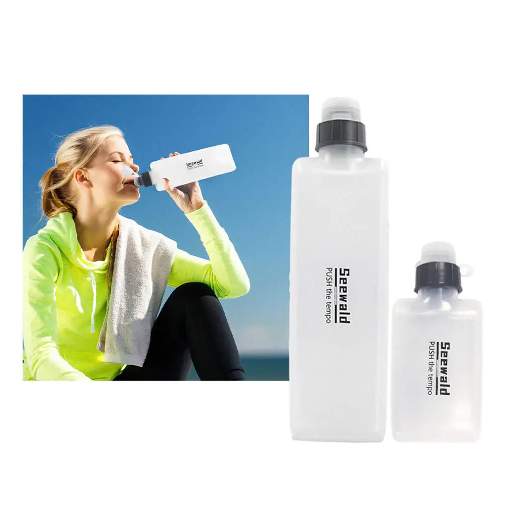 Sports Water Bottle Storage Container BPA Free For Running Hydration Belt Backpack Waist Bag Camping