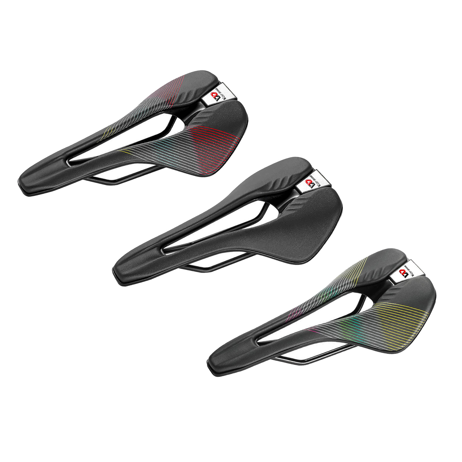 Comfortable Bike Saddle Road Bikes Bicycle Seat Cushion Replacement Padded for Adults Waterproof MTB Cycling Seat Saddle