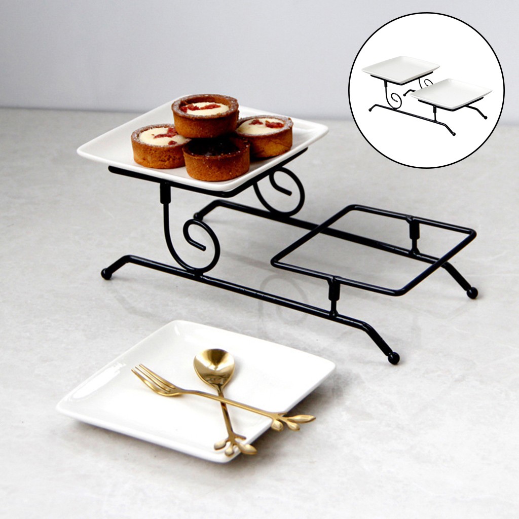 Cupcake Stand Candy Fruit Dining Display Plate Tray Weedings Kitchen Decor