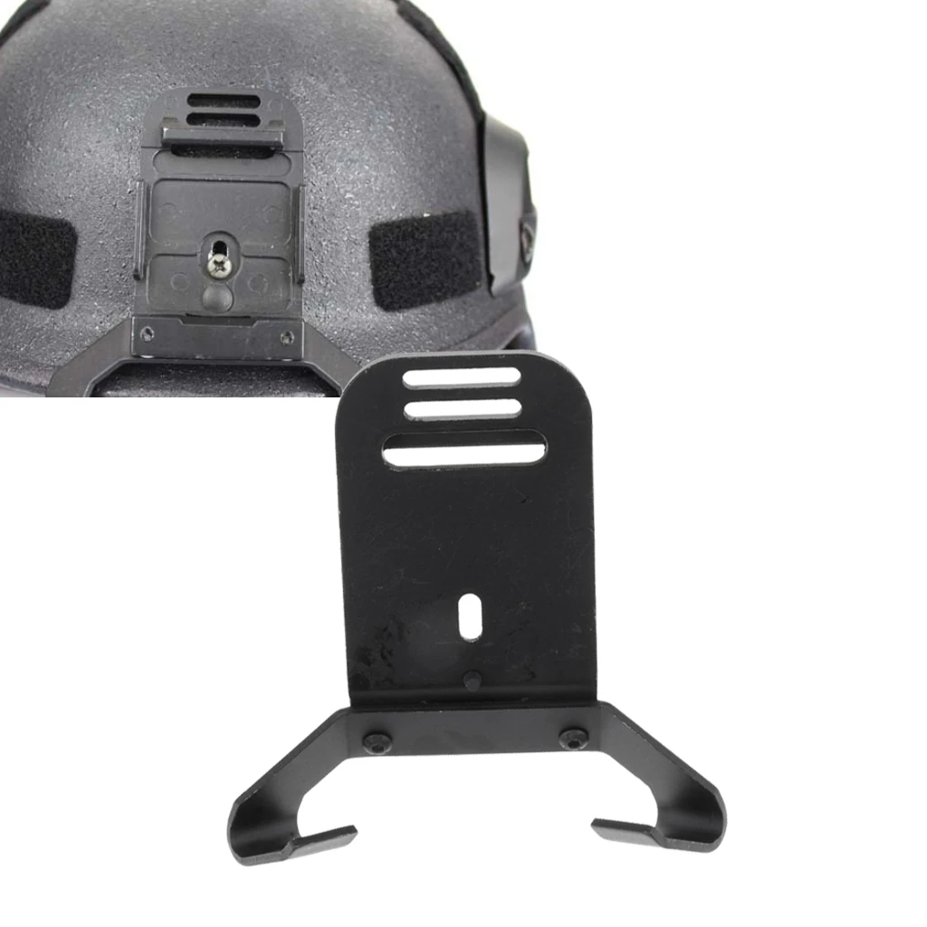 DIY Alloy NVG Device Helmet Bracket Adapter Headlight Bracket Fit M88