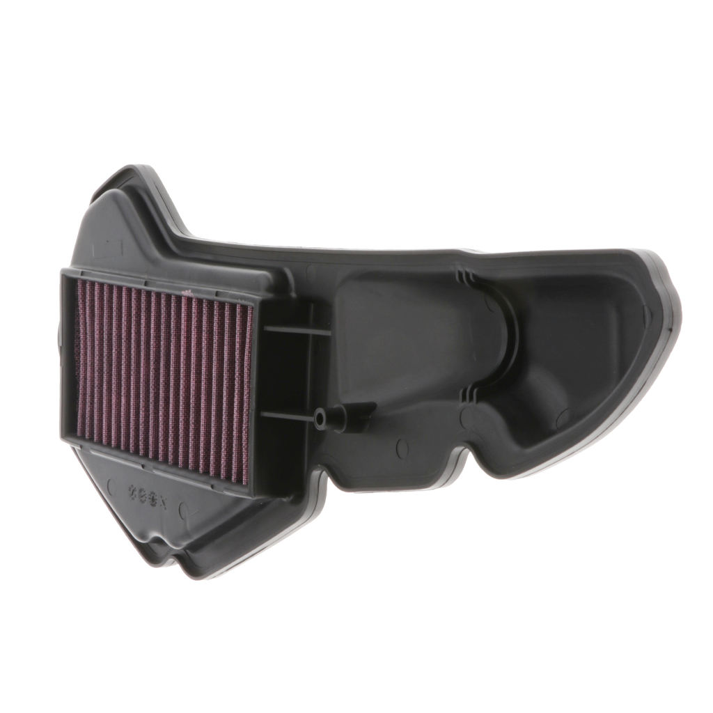 Motorcycle Motorbike Air Intake Flow Filter Cleaner Element Replacement for Honda PCX 150 2018 (Pink)