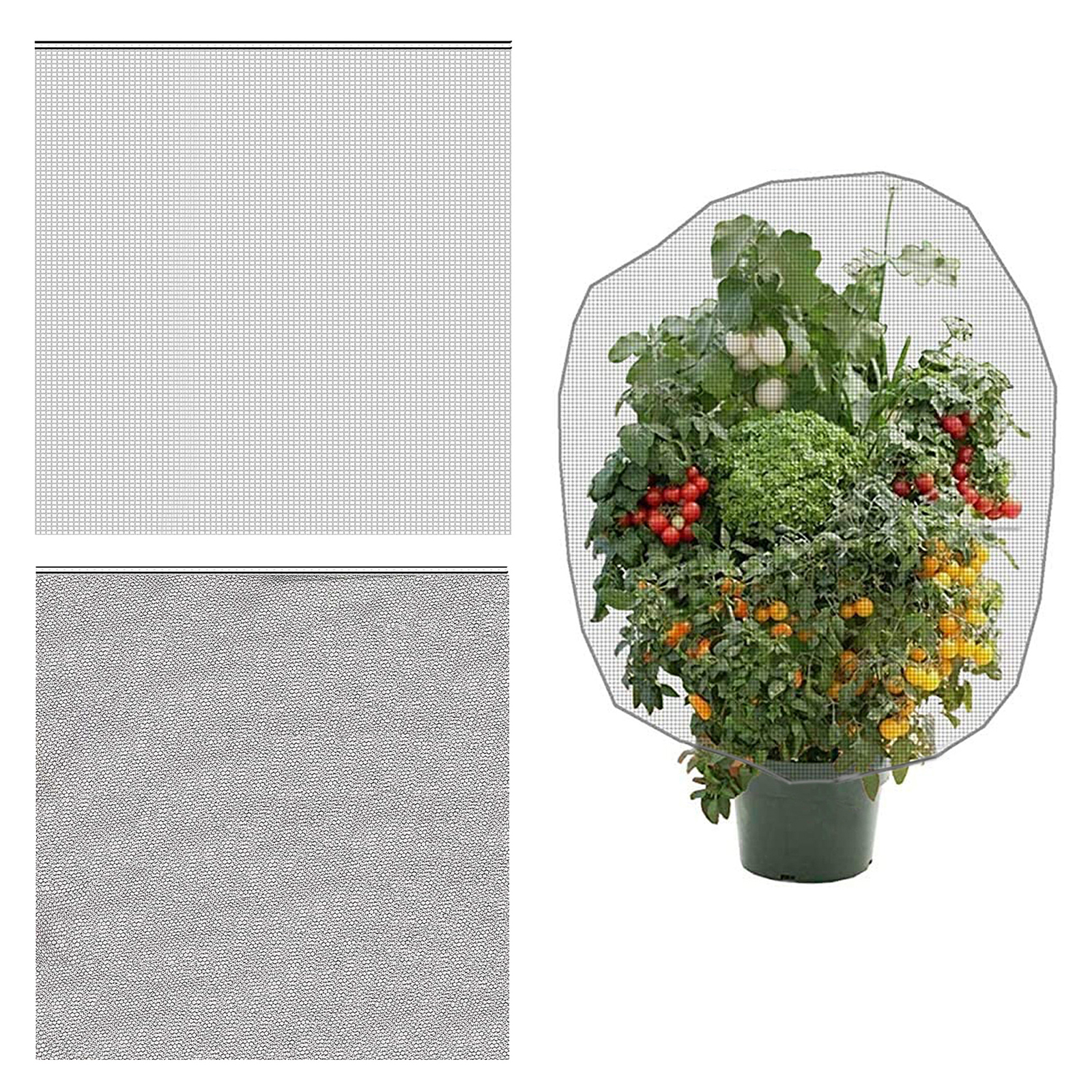 Mesh Insect Control Net Plant Flower Care Cover Garden Insect Netting Anti-bird Mesh Windows Fruits Nets 1.5m x 1m