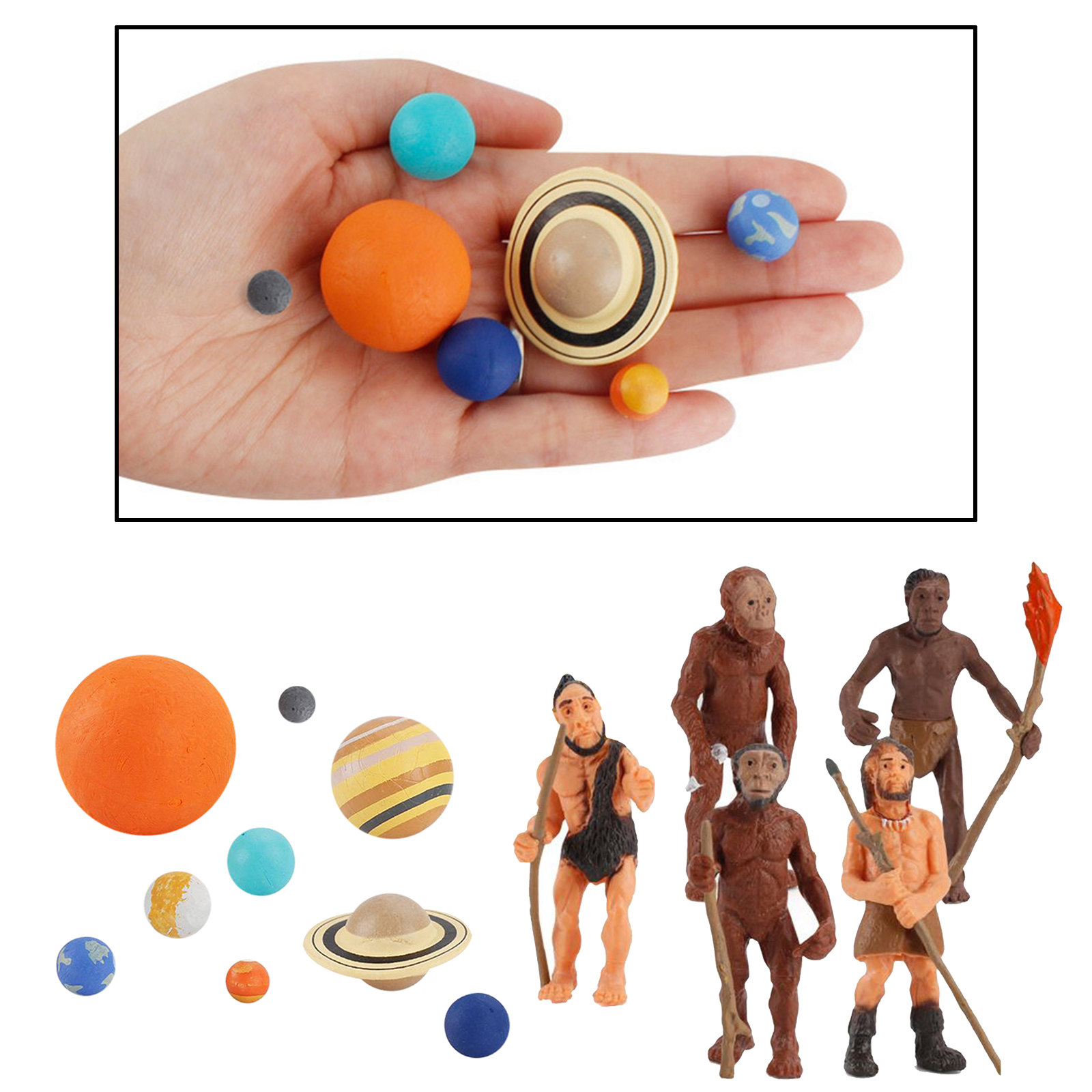 Learning Toys Simulation Human  History Action Figure Toy Kids Cognitive Teaching Aids Birthday Gifts
