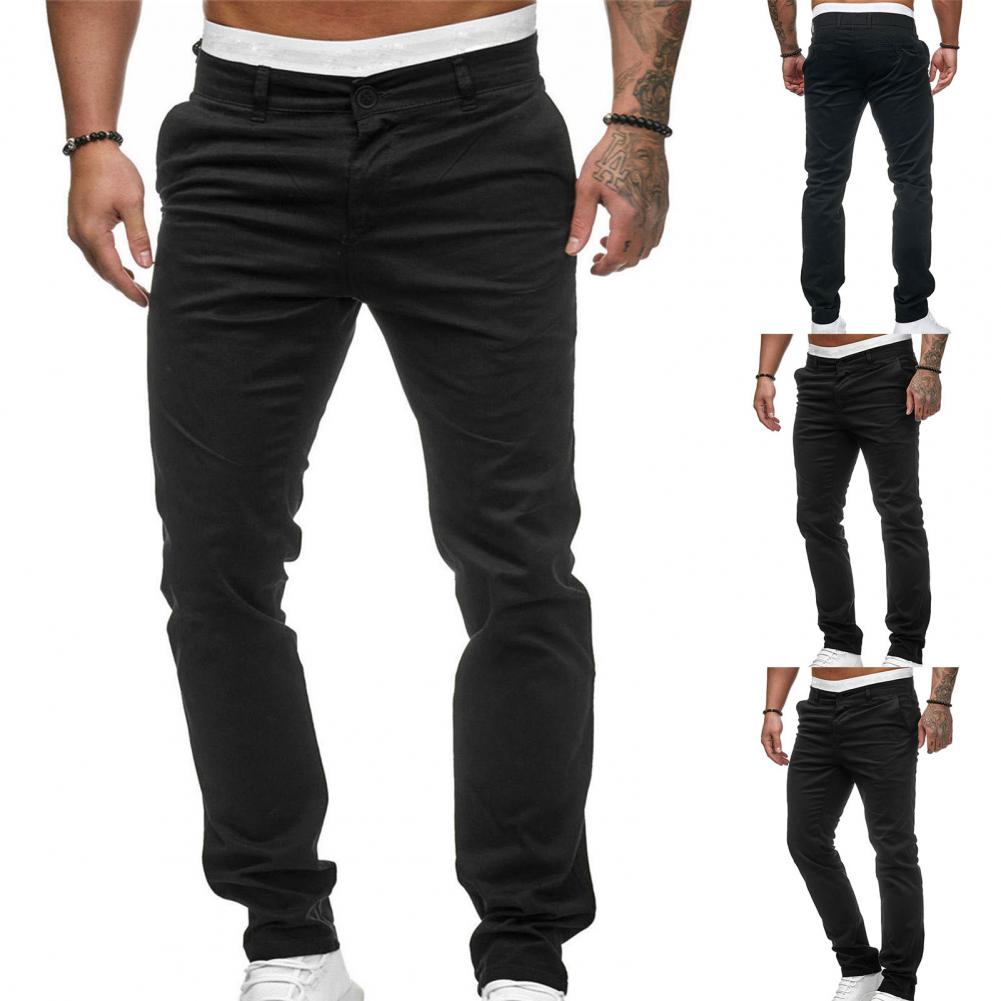Description Picture 4 of itemMale Trousers Casual Pants Sports Pants Wear-resistant Men Autumn Pants Outdoor Joggers Pant Tactical Pants Men Overalls Trouser