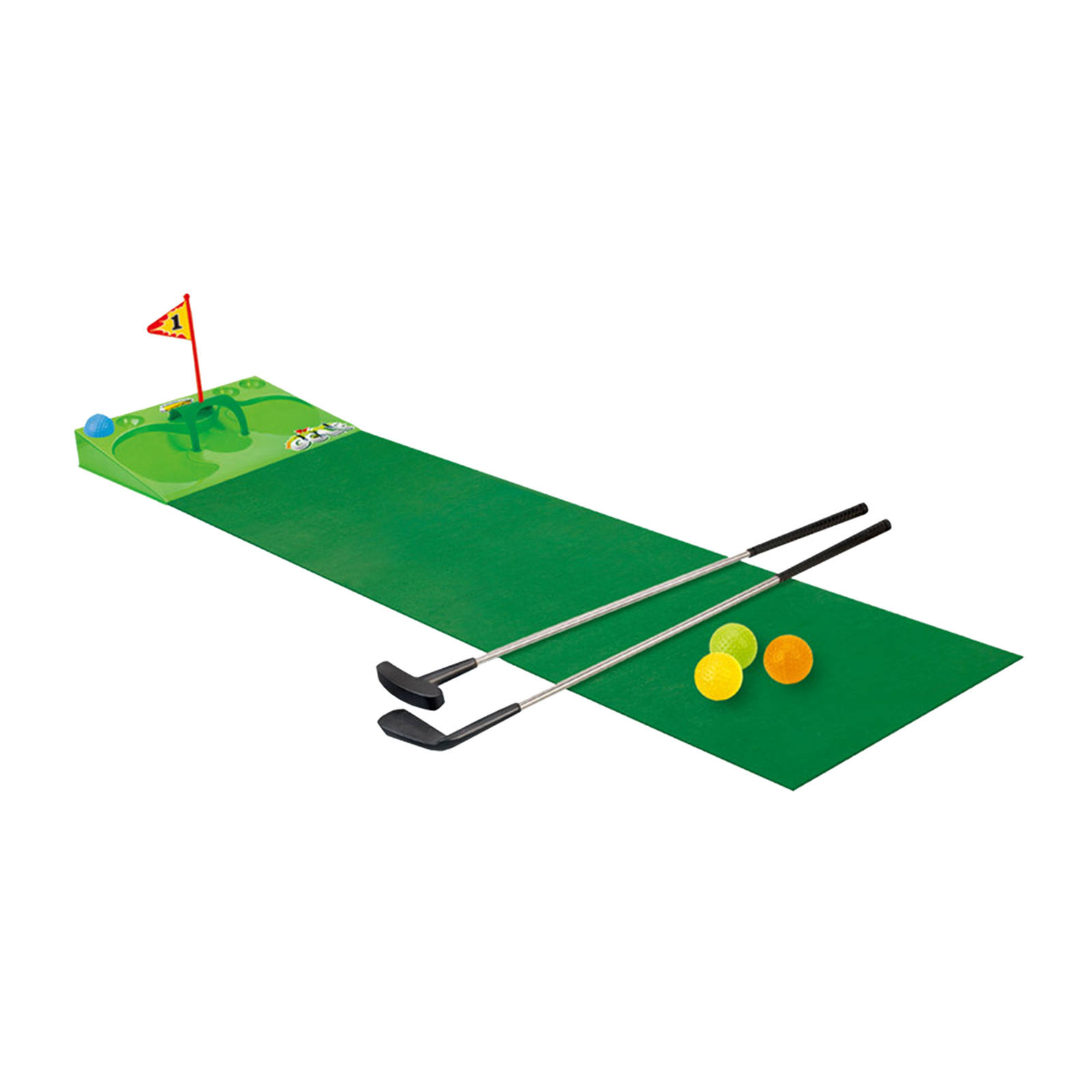 Golf Practice Set Family Plastic Muti-Function Gift Portable Simulation Toy Games Mini Exercise Table for Outdoor Office Kids