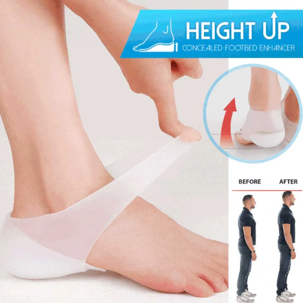 Concealed Footbed Enhancers Invisible Height Increase