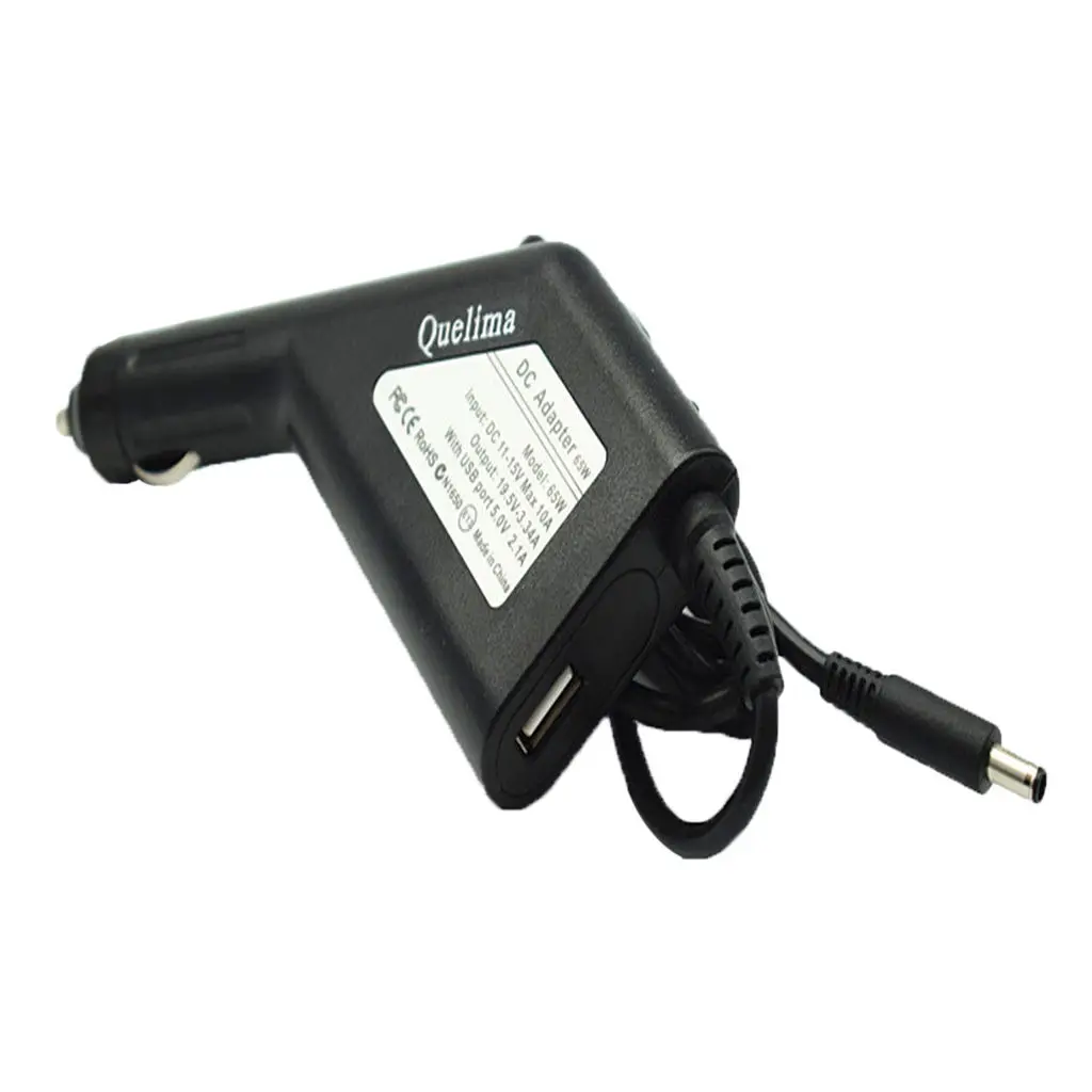Compatible Laptop Power DC Adapter Car Charger for DELL Universal