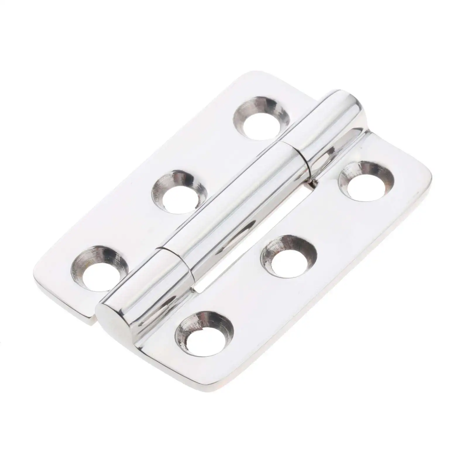 6 Holes Marine Grade Heavy Duty Stainless Steel Polished Marine Boat Yacht Hinges Universal for Cabinet Door Hardware