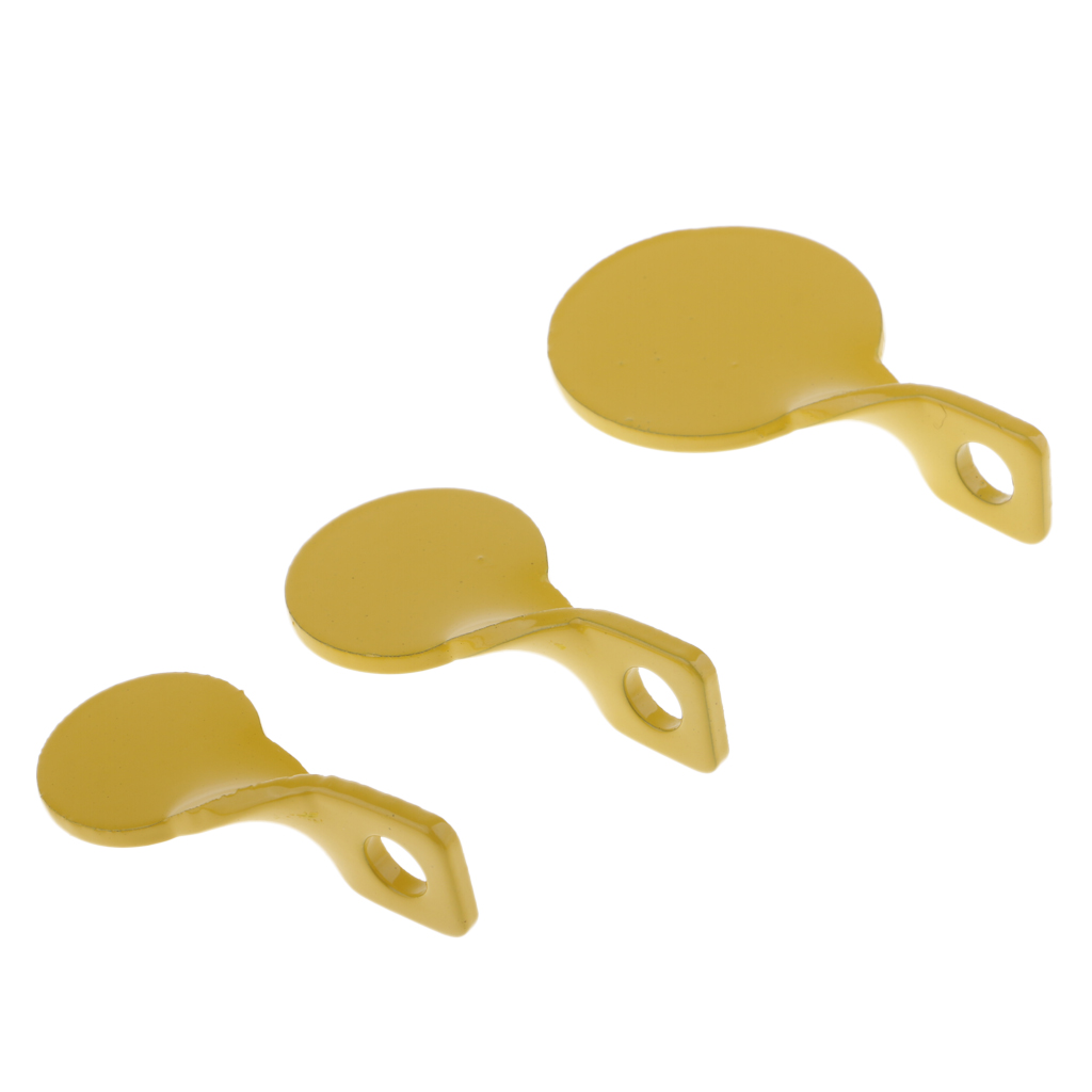 3pcs 2.5cm 3cm 4cm Spinning Shooting Target for Trainning Practice Competition