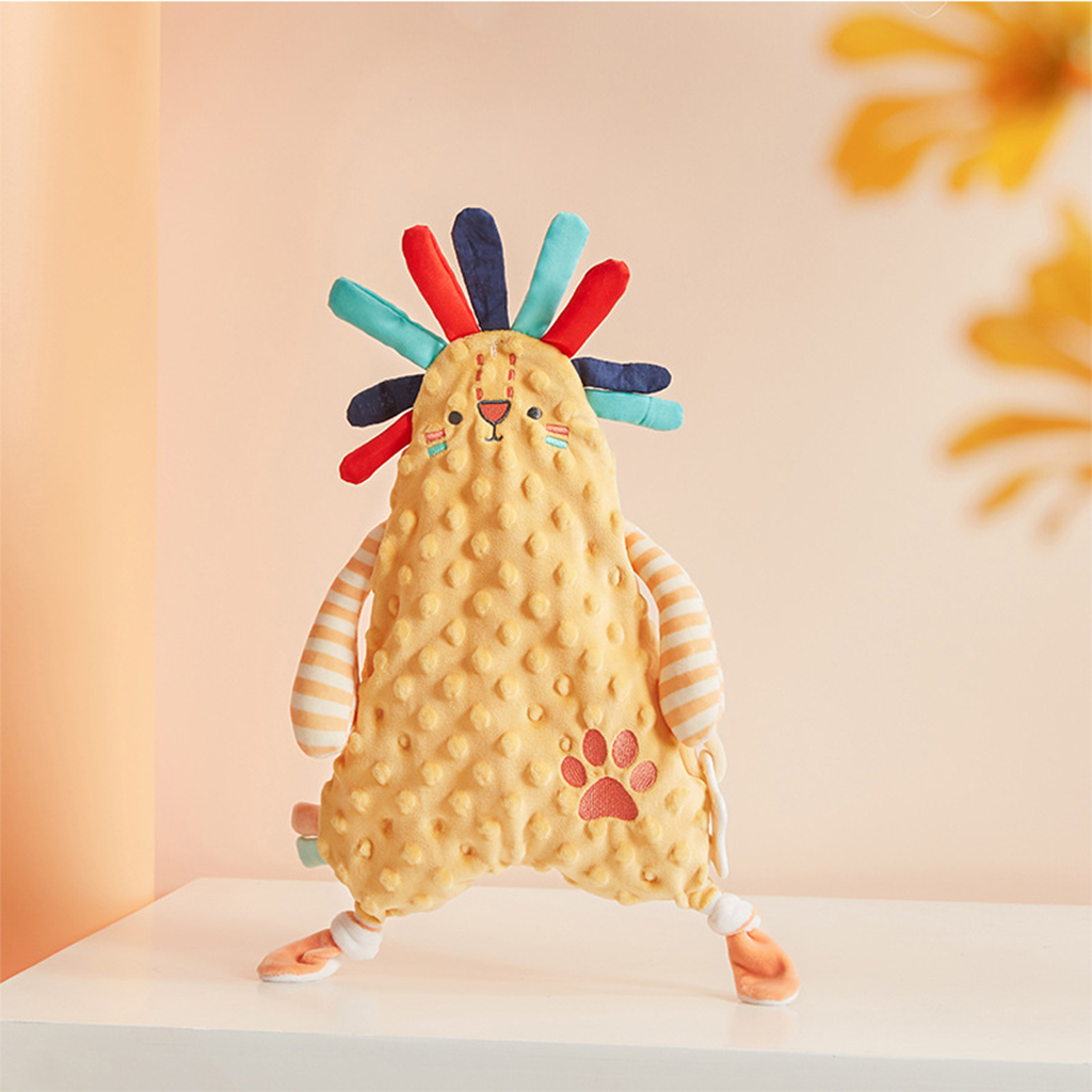 Newborn Soft Baby Animal Puppet Toy Gift Baby Comforter Blanket Baby Nursery Toddler Security Cartoon Animal Toy Bath Blanket