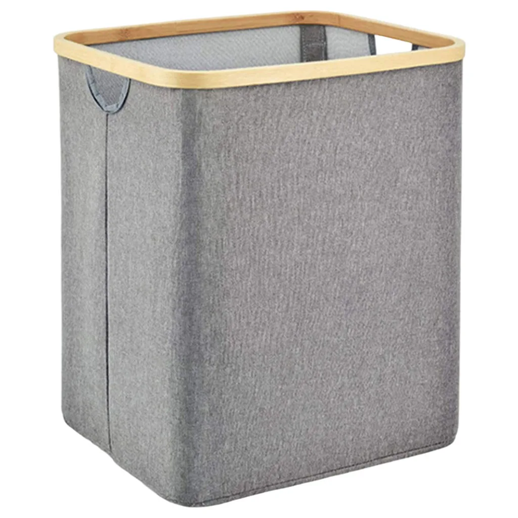 Multifunctional Foldable Laundry Basket Hamper Towels Toys Organizer for Storage Bathroom Nursery Room Dorm Room Essentials