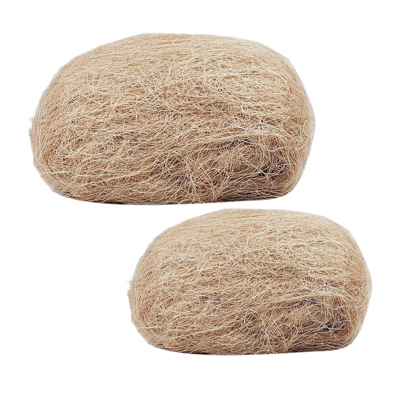 Natural jute silk outdoor fire kindling drilling wood flint tinder oil silk sucker bird nest handmade cage outdoor indoor