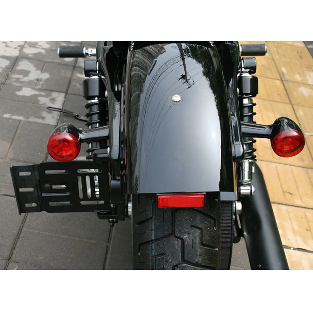LED Side Mount License Plate Bracket For   XL 04-UP