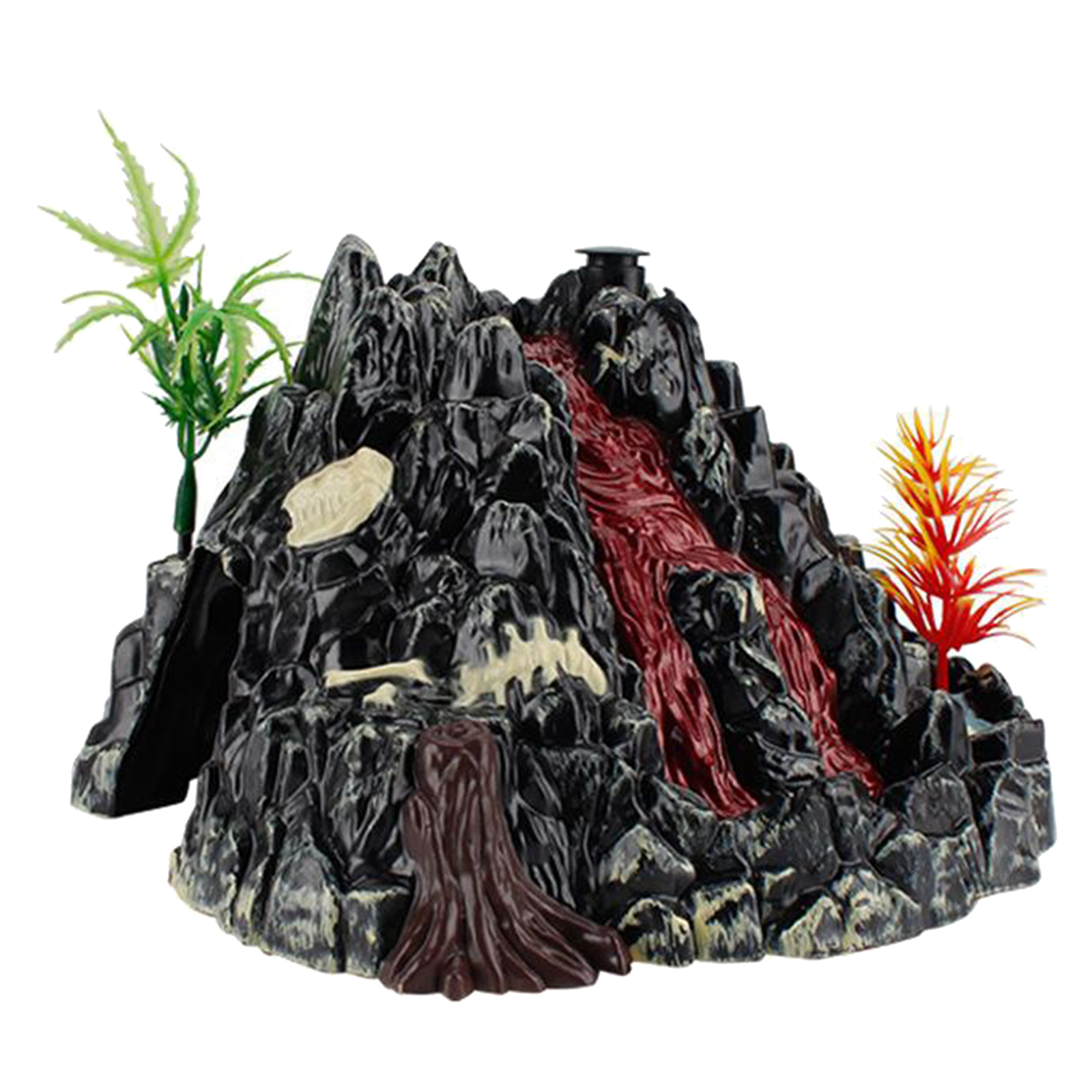 Realistic Electric Volcano Eruptions with Red Light Kit Kids Toys Play Set