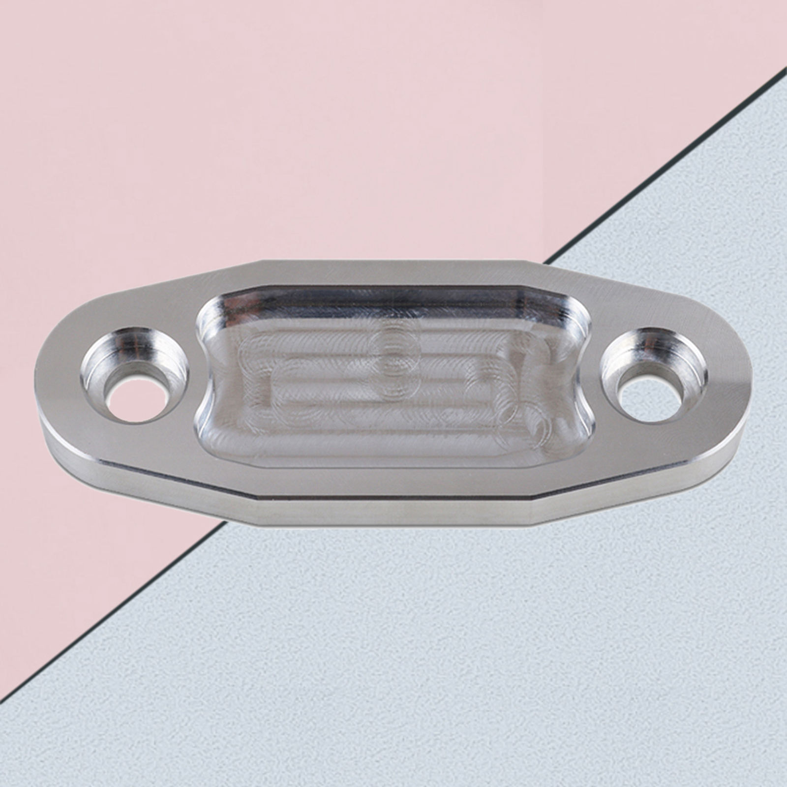 Aluminum Fuel Pump Block off Plate For Ford 351C 351M 400M Part Number 2074 Oil Pump Accessories