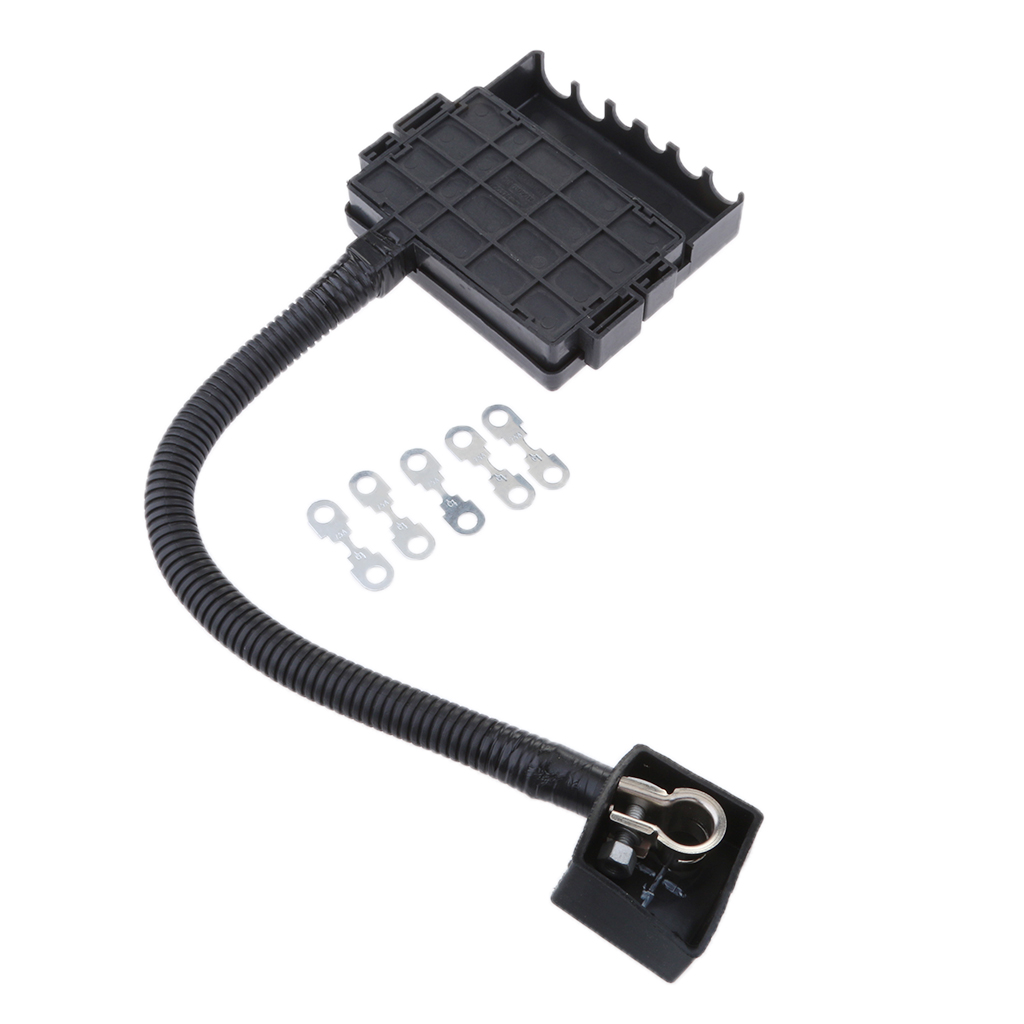 6 Way Circuit Marine Yacht Battery Terminal Fuse Box Block With Cable