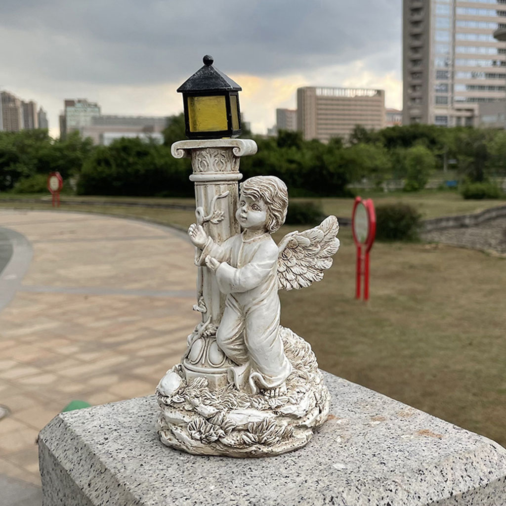 Roman pilar anjo estatueta coluna grega à