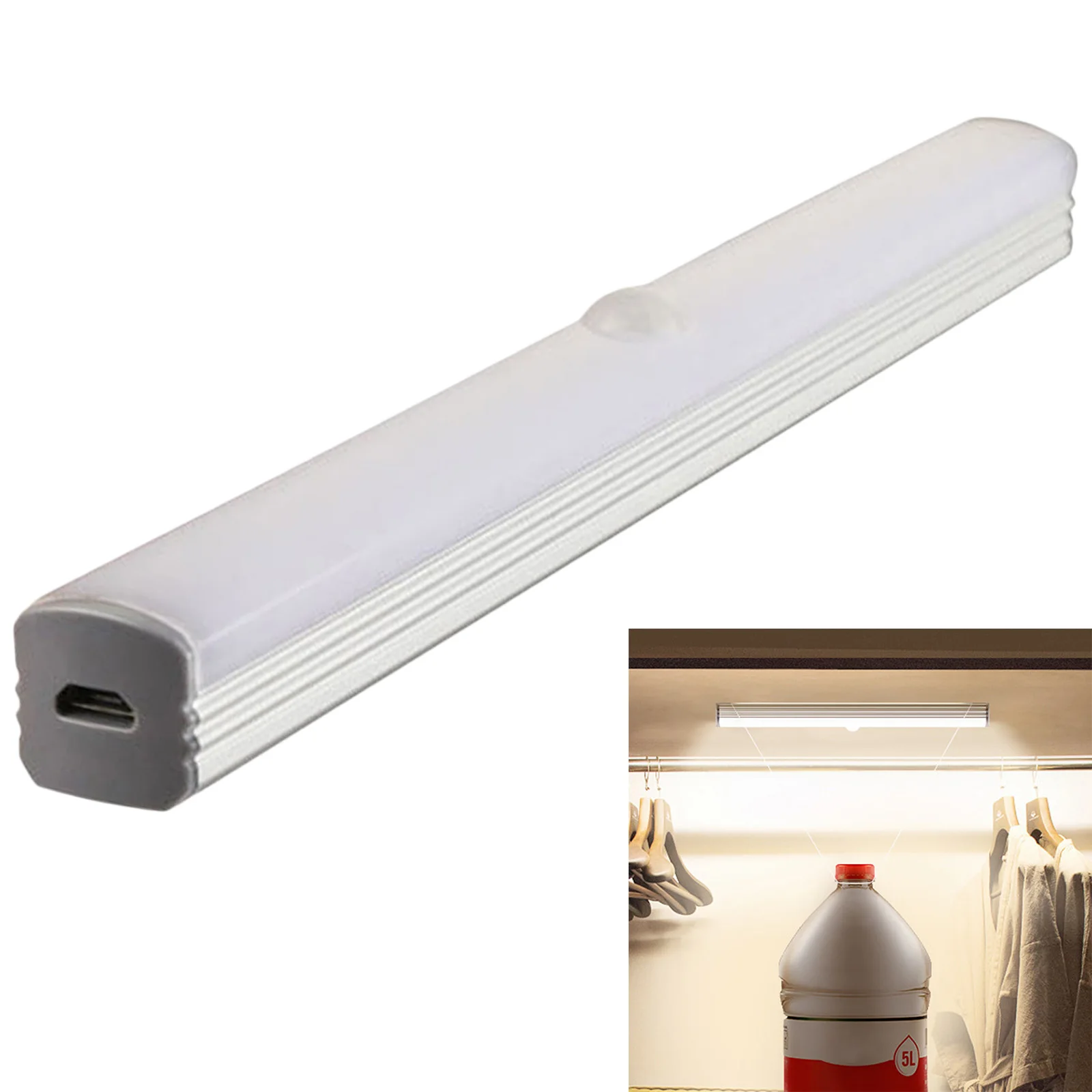 LED Under Cabinet Light Hand Sweep Switch Under Cabinet Night lights Bar for Kitchen Sensor Lamp Wardrobe Hallway Living Room