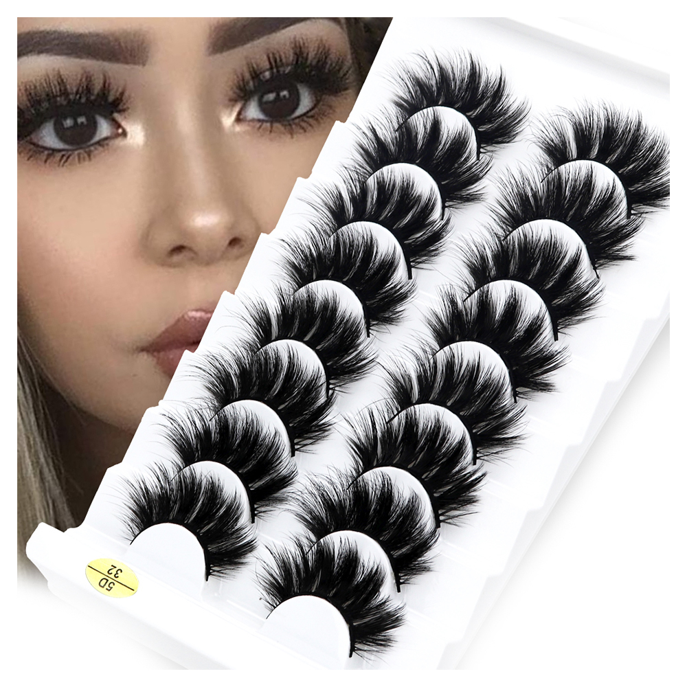 Best of 5 / 7 / 8 Pairs 3D Mink Lashes , soft Fluffy Natural False Eyelashes，eyelash Extension, Makeup Tools Lashes Wholesale Free Shipping Reviews & Tips