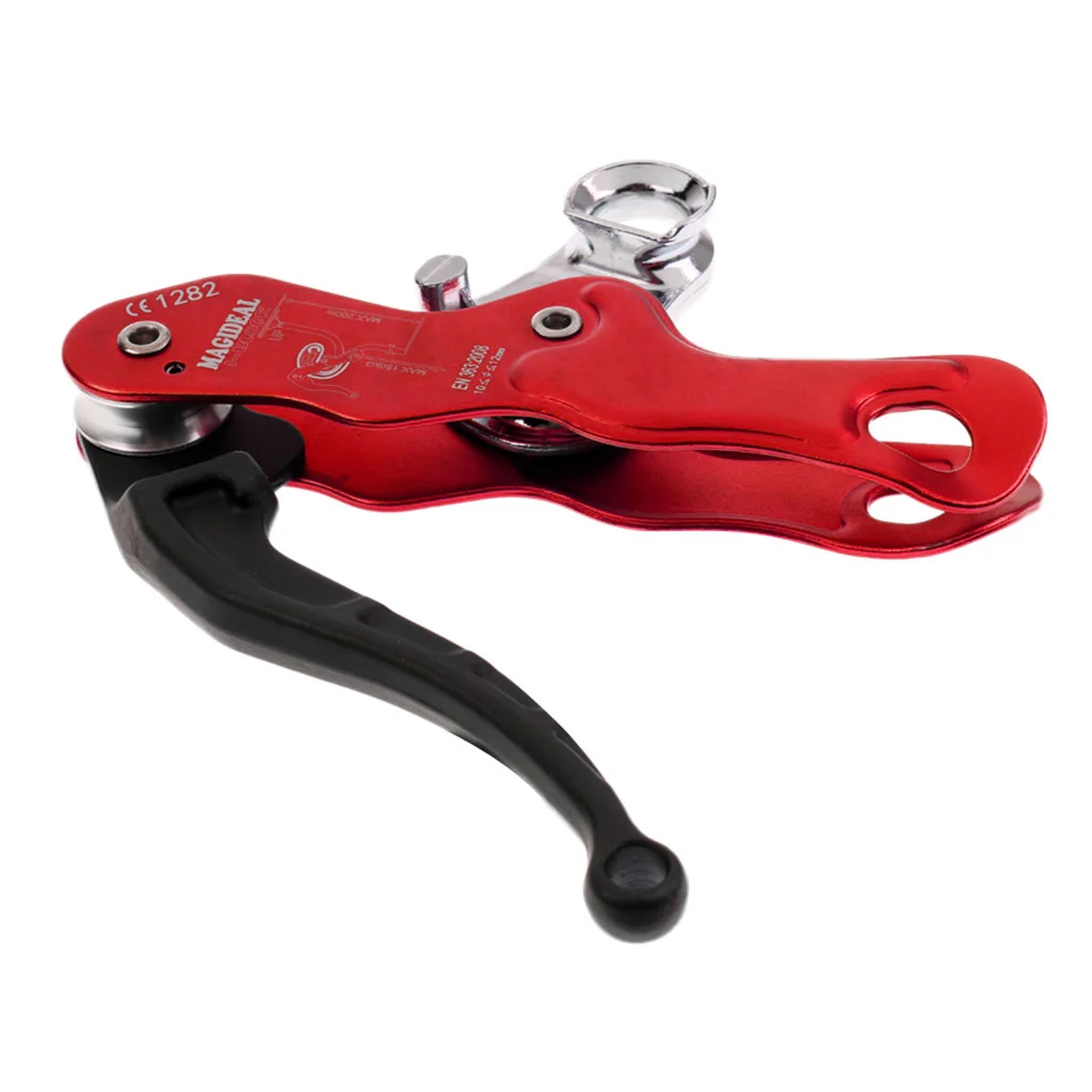 Climbing  Stop Descender Rappelling Belay for 10-12mm Rope, CE Certification