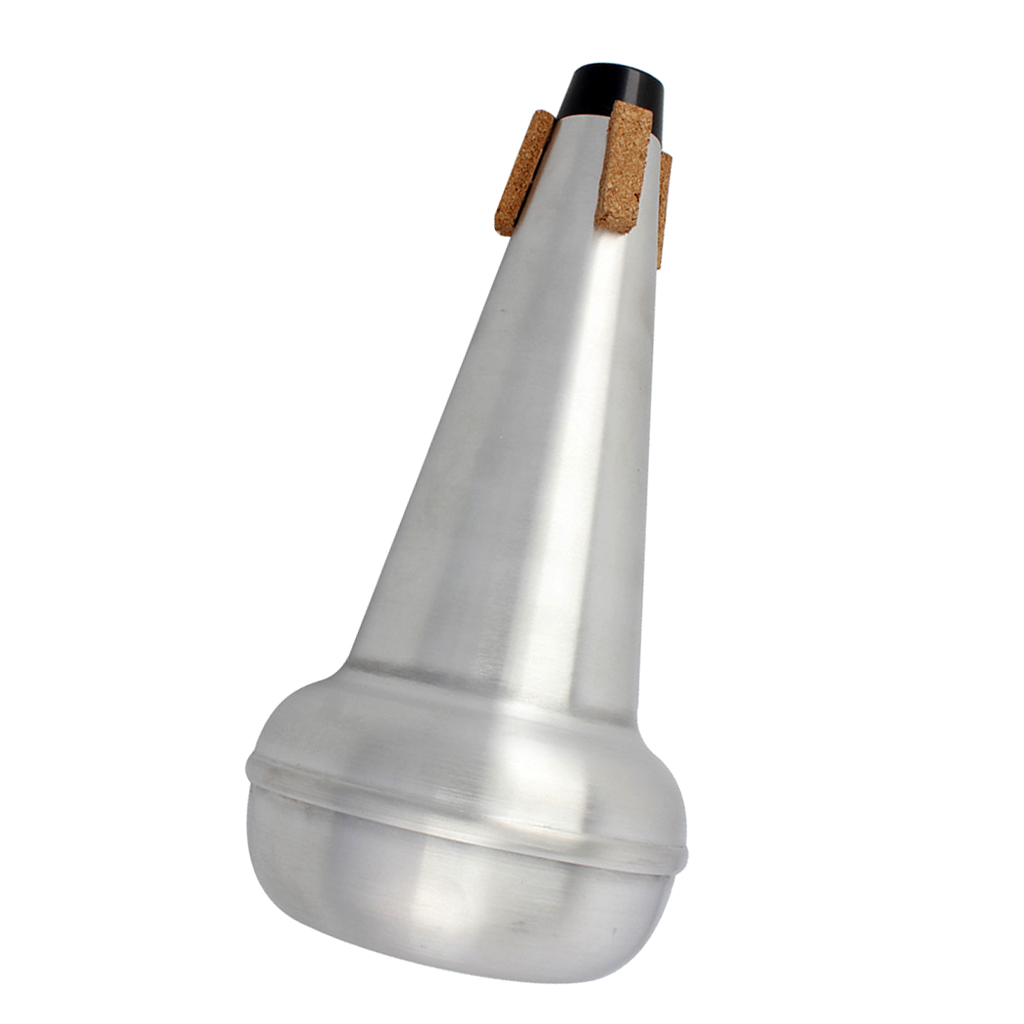 Sliver Aluminium Alloy Mute Norrow Tone For Tenor Trombone Musicians Tool