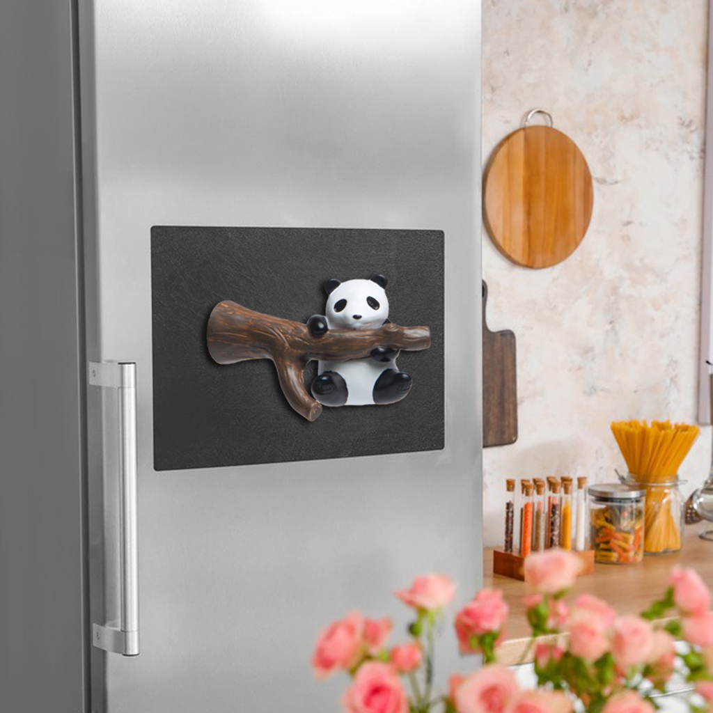 Cute Panda Refrigerator Magnets Kitchen Refrigerator Fridge Sticker Office Calendar Map Bulletin Board Photo Decoration