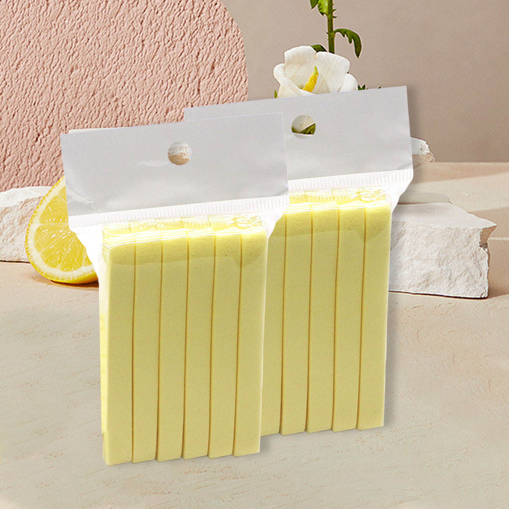 12 Pieces Compressed Facial Sponges 12 Count Wash Face Cleaning Sponge Pads for Exfoliating Mask Makeup Removal Cosmetic Women