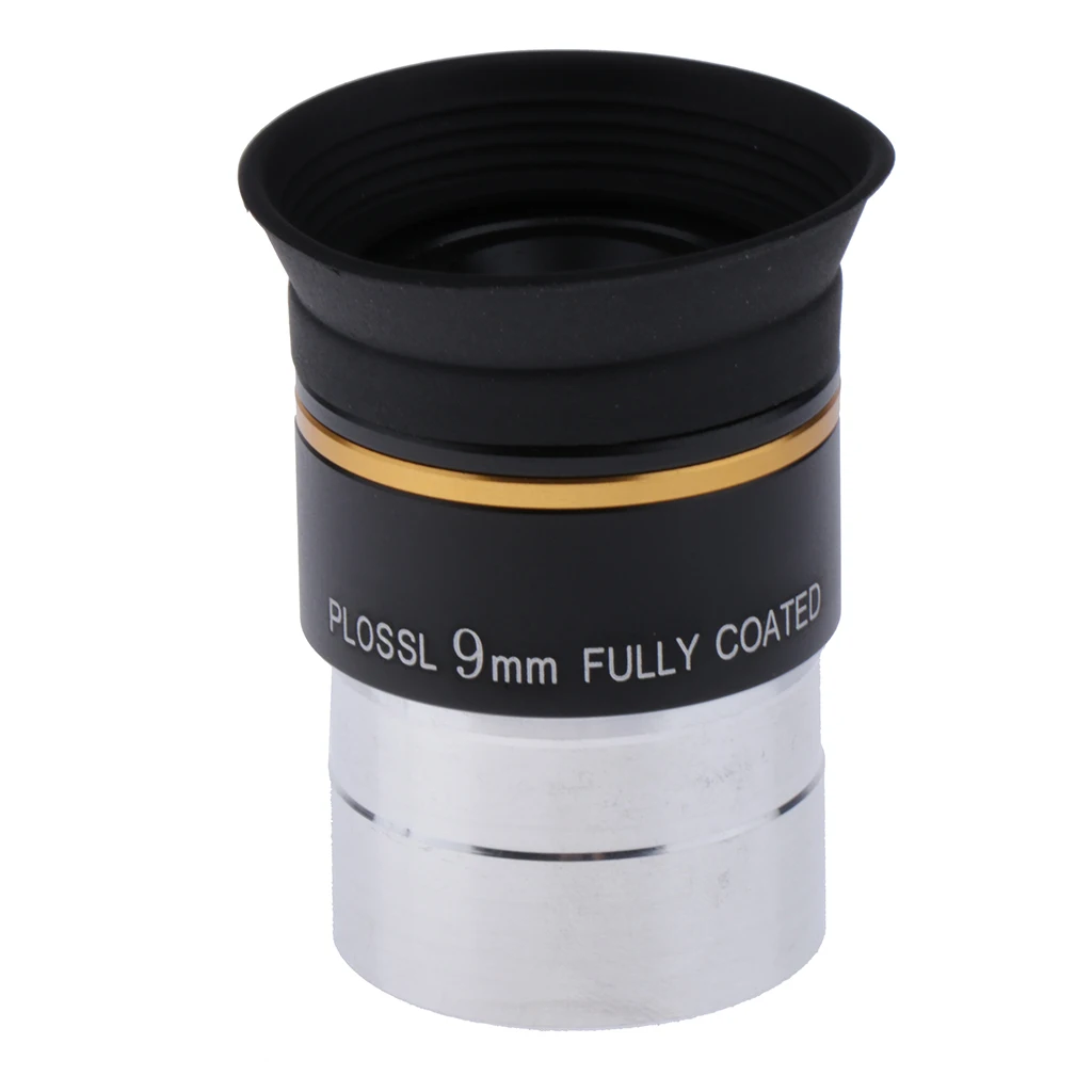 1.25inch Plossl 9mm Optical Glass Lens Astronomical Telescope Eyepiece