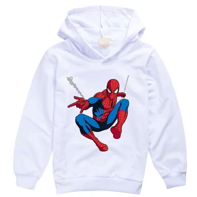 2023 nouveau garçon veste hiver plus velours épais à capuche coton enfants  sortie vêtements veste enfants manteau dessin animé Spiderman super-héros 