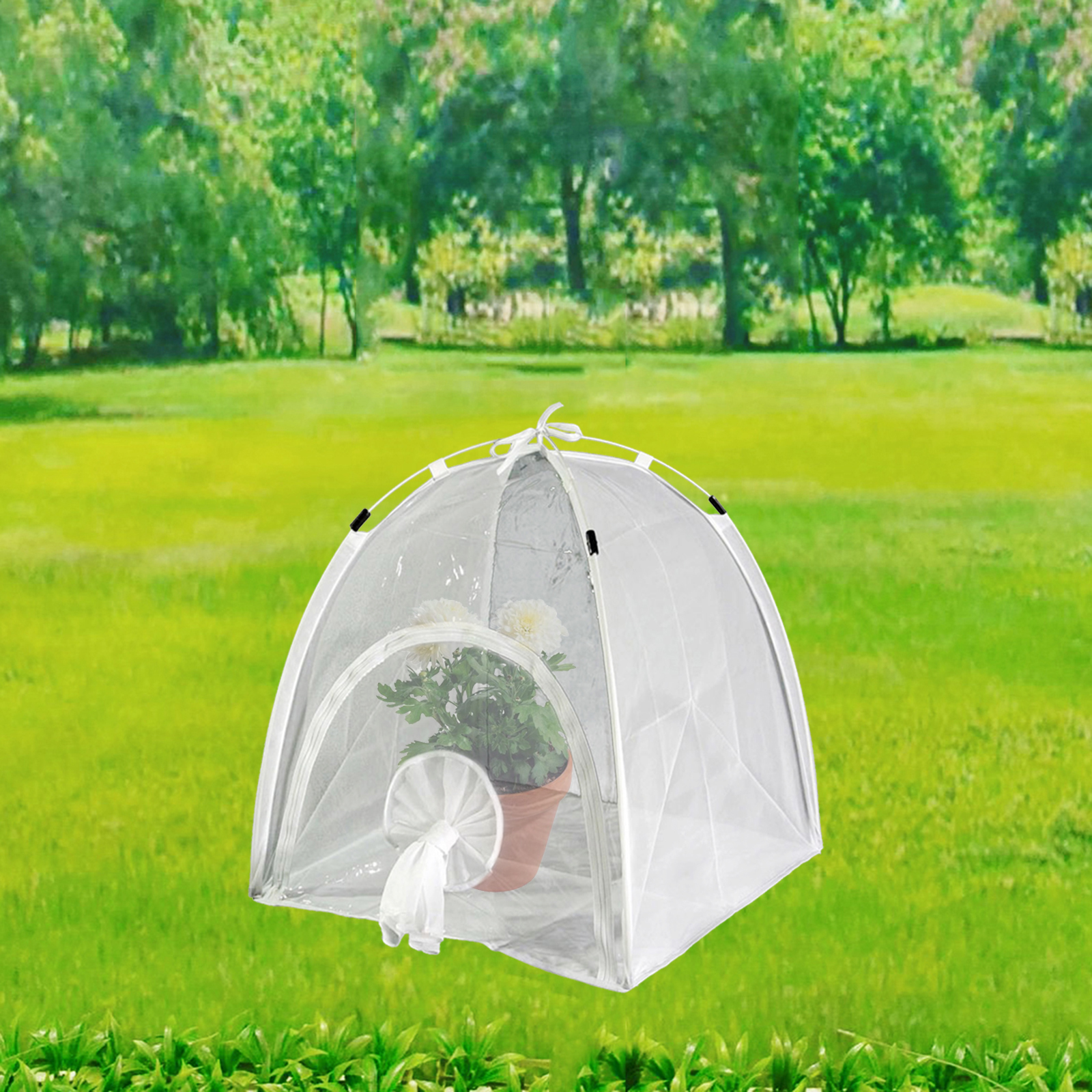 Collapsible Insect And Butterfly Habitat Mesh Cage Terrarium - 28 Inch Tall