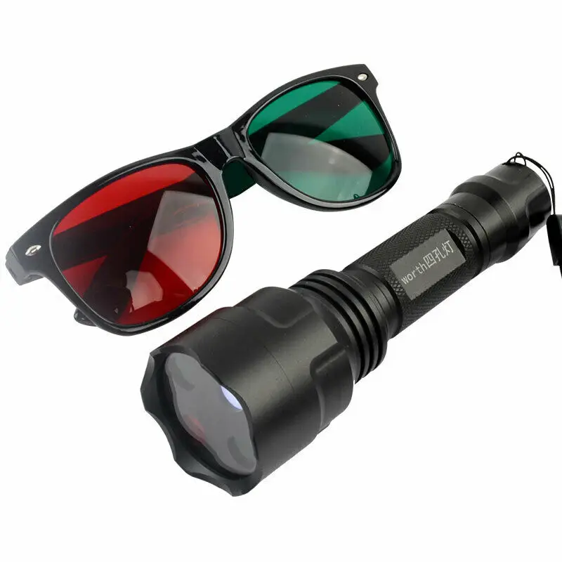 lanterna strabismus ambliopia optometria arco ferramenta com óculos verdes vermelhos