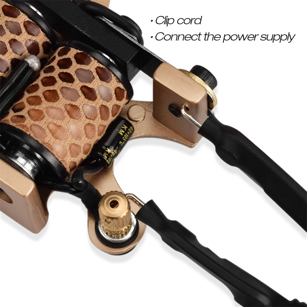 Tattoo Machine Handmade Liner Wraps 10 Coils Shader Body Art Accessories