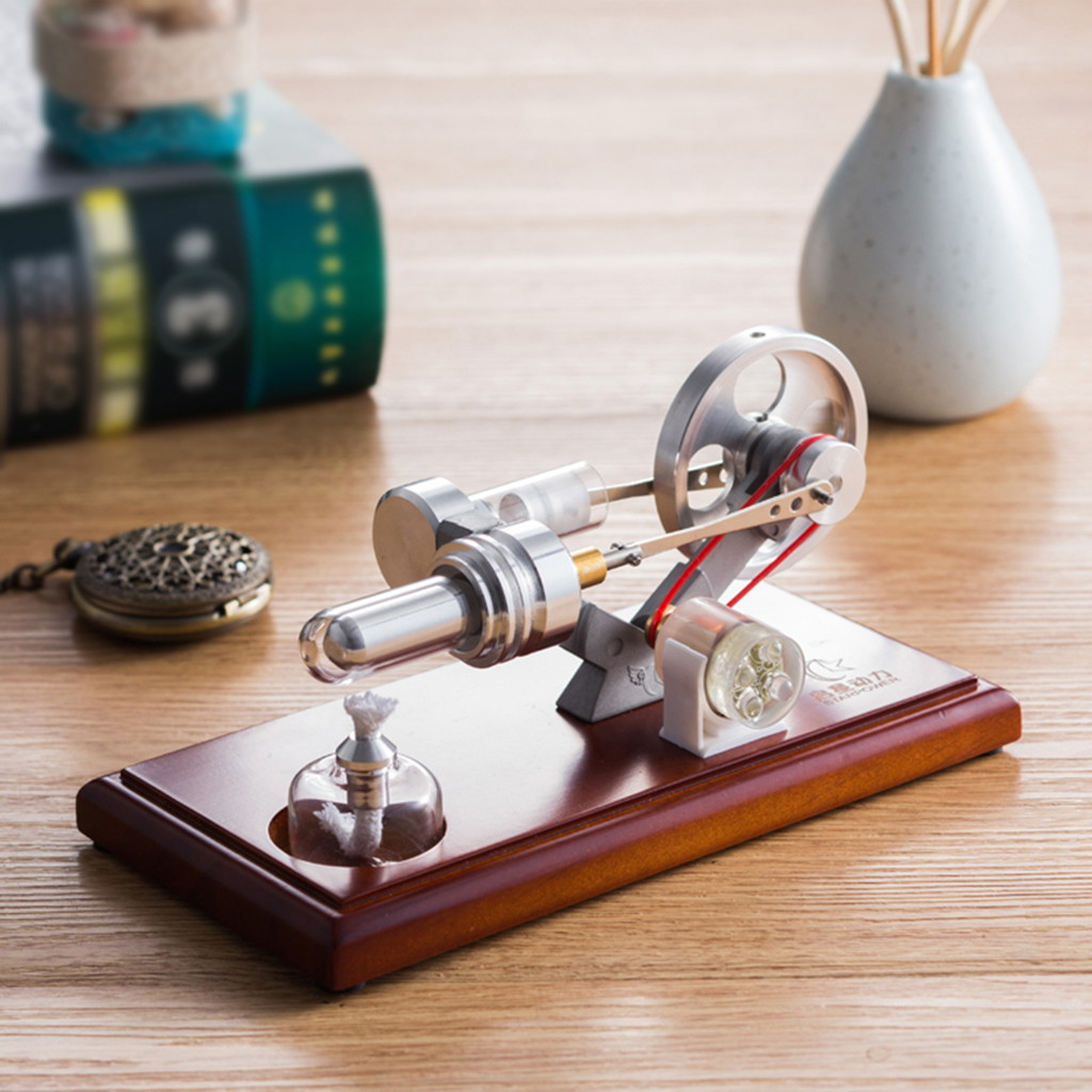 Mini Stirling Engine Generator Model Educational Educational Learning Toys