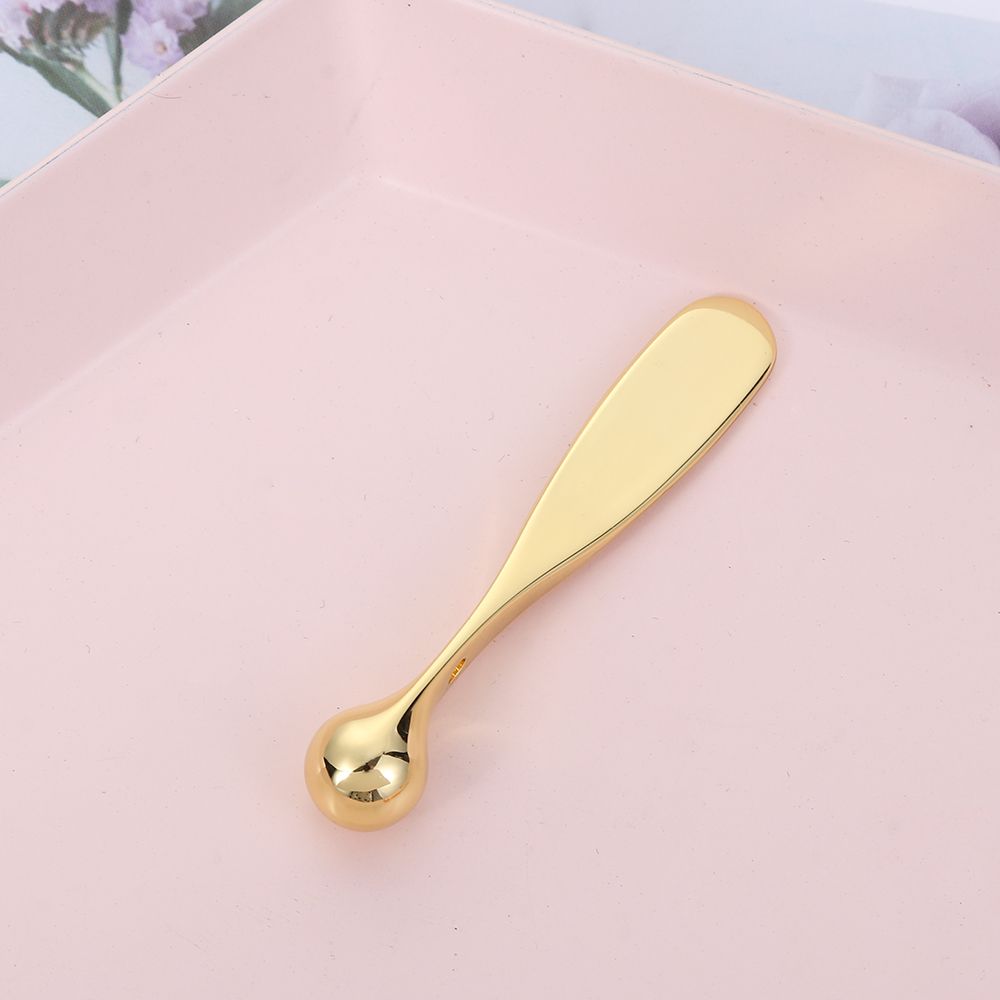 Best of New Metal Face Mask Spoon Anti Wrinkle Eye Cream Applicator Mixing Spatulas Rose Gold Eye Cream Massage Sticks Beauty Scoop Tool Reviews & Tips - Image 4