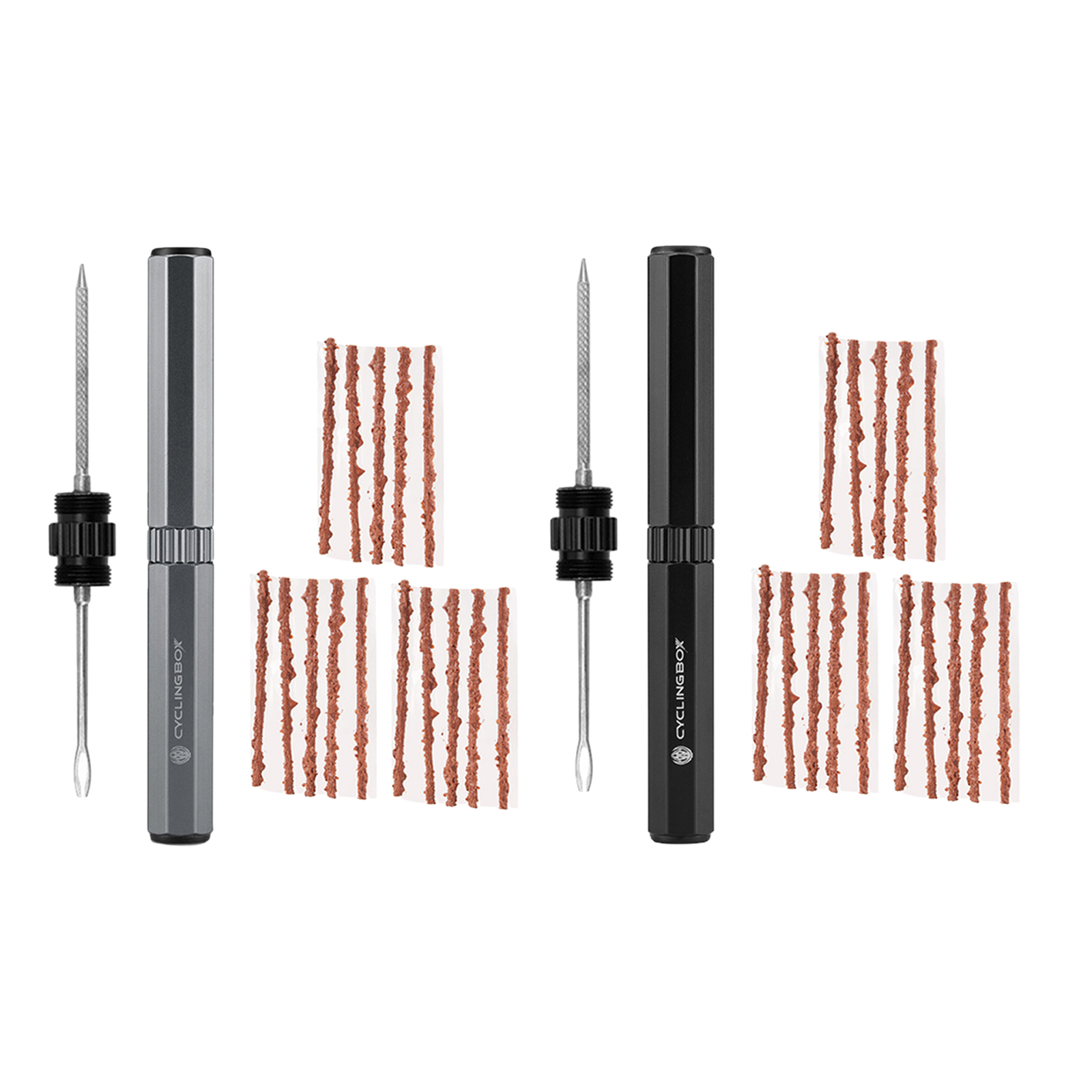 Bicycle Tubeless Tire Repair Tools Kit Mini MTB Road Bike Tyre Plug Puncture Flat Fix Patch Drill Portable Sealant Rubber Stripe