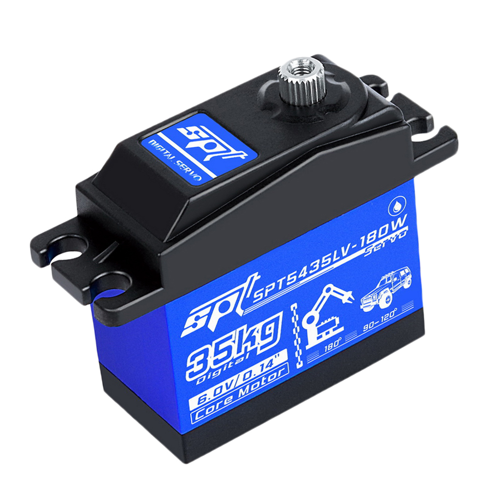 SPT5435LV-180W 35KG Digital Servo 90 Degree for 1:10 1: 8 Tracked Vehicles