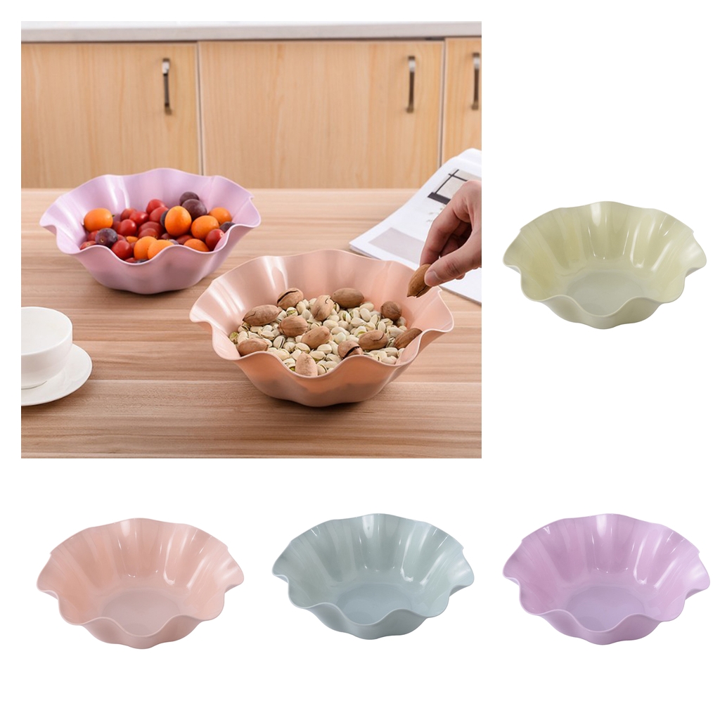 Lotus Leaf Shape Tea Fruit Cake Dessert Plate Tray Home Modern Decoration