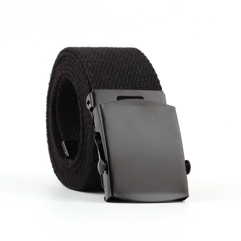 2021 New Fashion Unisex Adjustable Women Belt Outdoor Travel Tactical Waist Belt Jeans Casual Luxury Canvas Long Waistband mens black leather belt