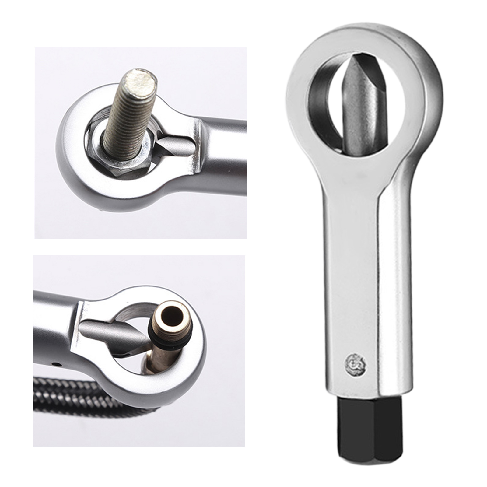 Compact Carbon Steel Adjustable Stuck Nuts Splitter Tools Rust Nut Breaker Manual Remover Extractor Hand Splitting Tool