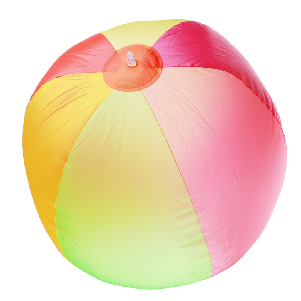 Glossy Panel Colorful Large Ball Inflatable Toy For Swimming Pool Beach