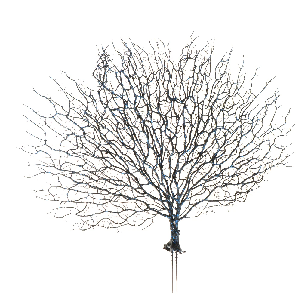 Artificial Plant Peacock Artificial Coral Branch for Cafe Window Showcase Office Decor