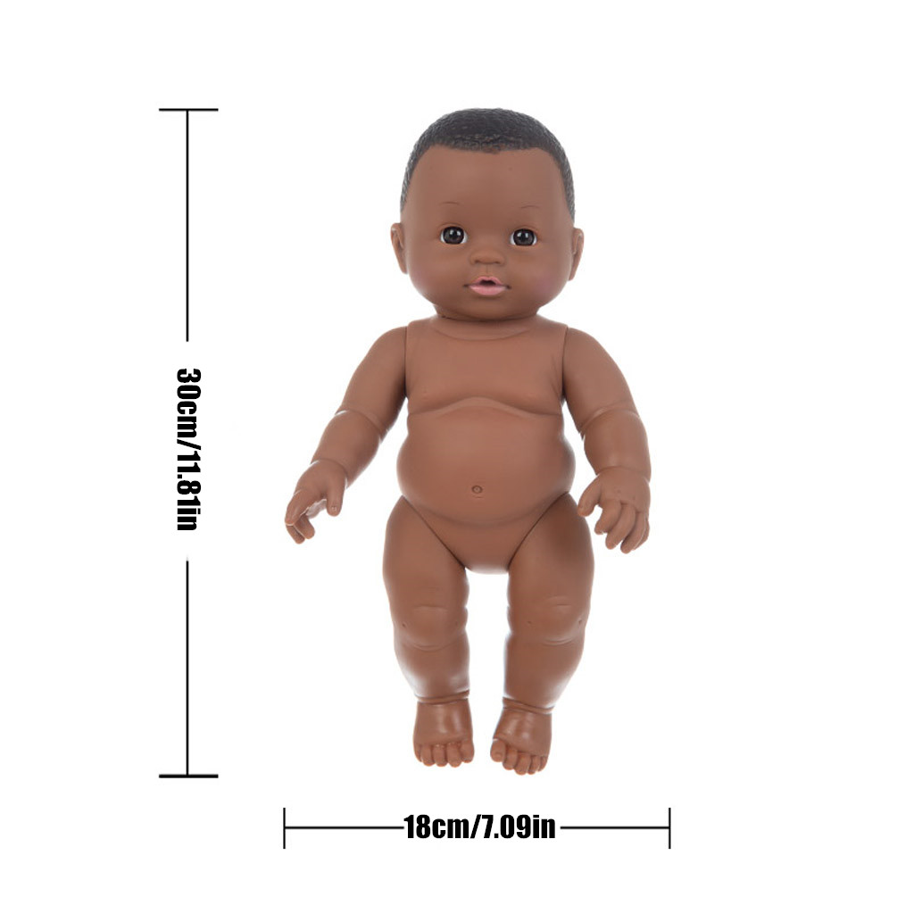 Football Game Boys Girls Infant Dolls Children S Birthday Gift Black African Modle Black Baby Cute Bald 30cm Vinyl Baby Toy Dolls Aliexpress