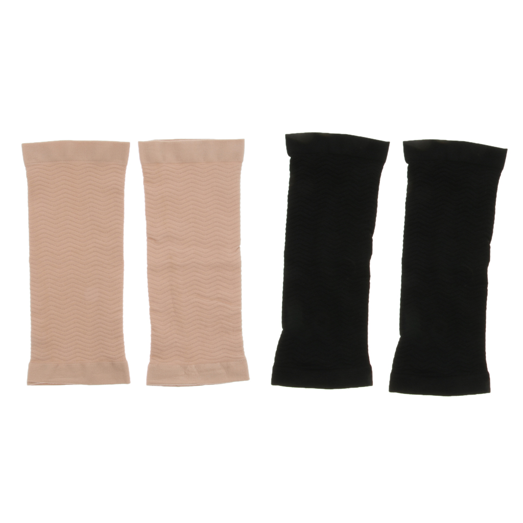 1Pair Sports Upper Arm Shapewear Slimmer Shaper Sleeves Compression Wraps