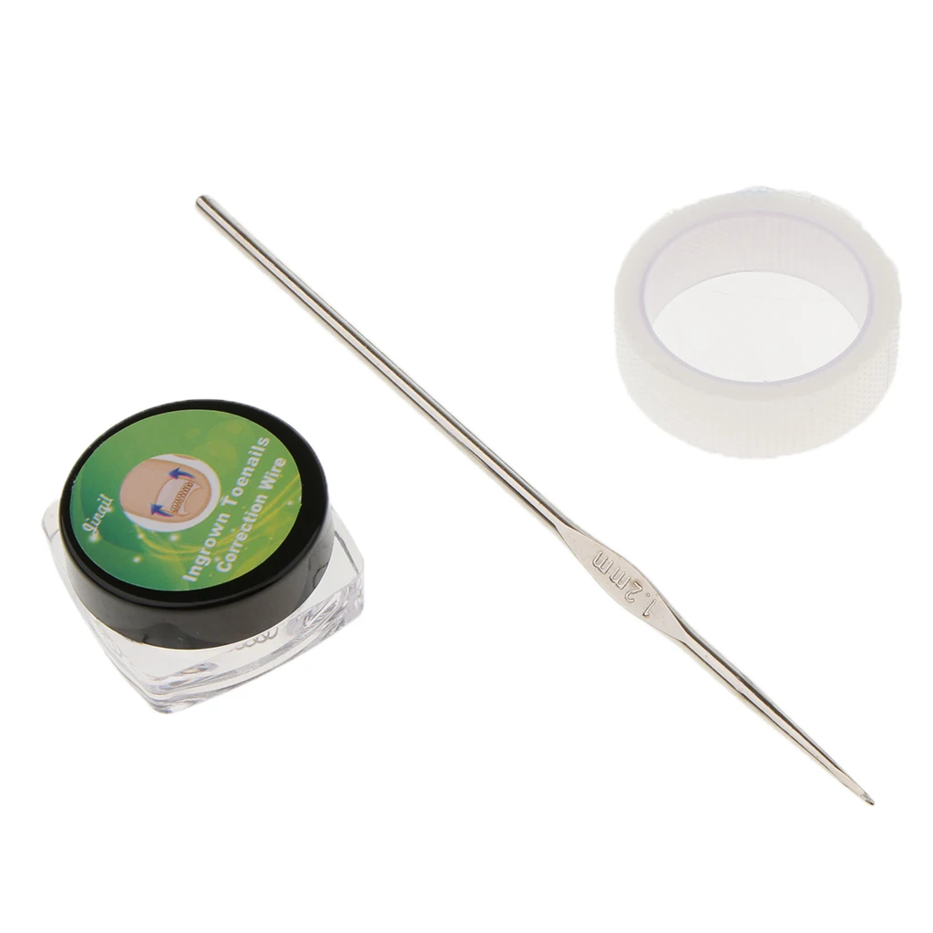 Ingrown Toe Toot Nail Correction Fixer Wire Sticker Fook Pedicure Corrector