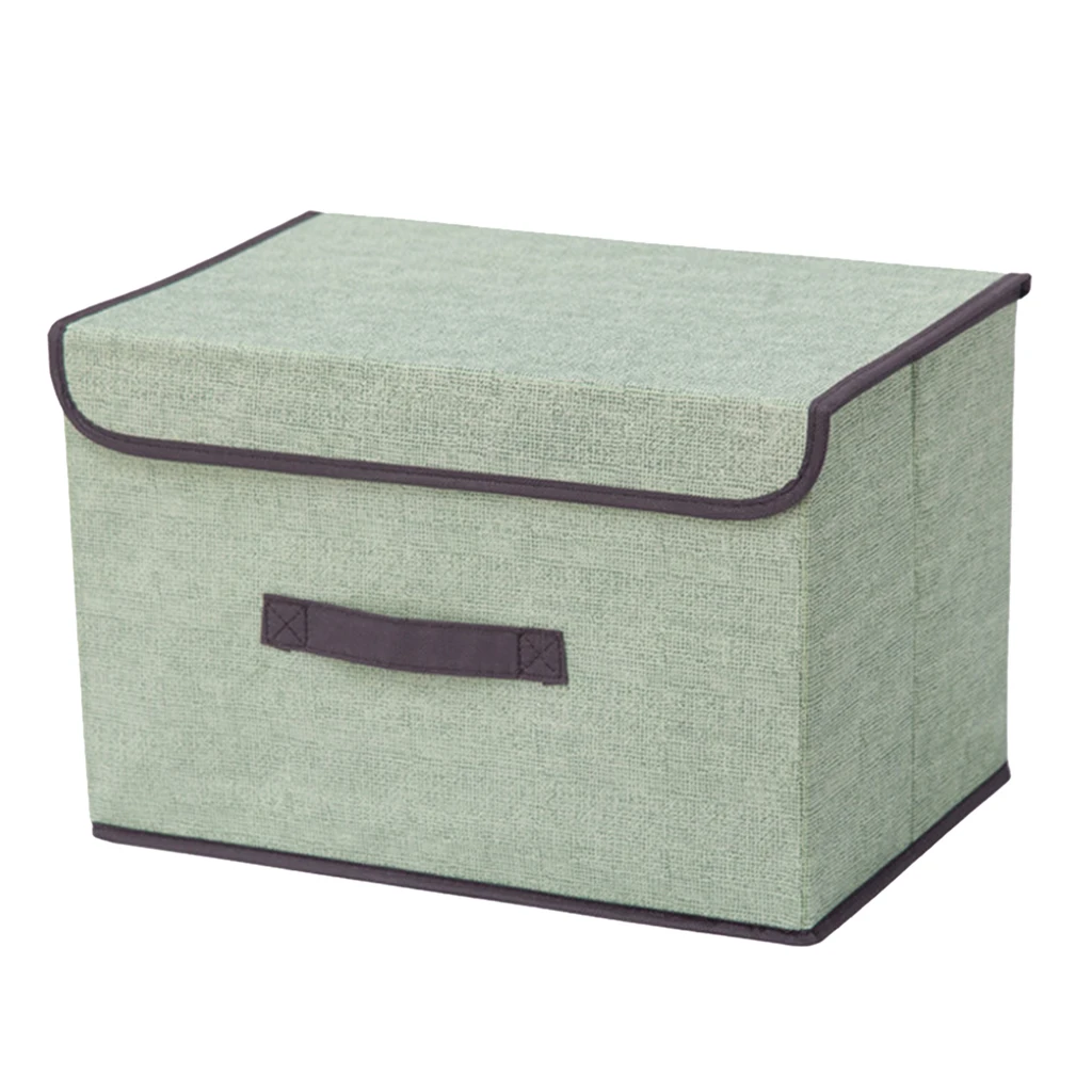 Foldable Storage Bin, Storage Box Closet Organizer for Shelf Cabinet Bookcase, Non-Woven Fabric