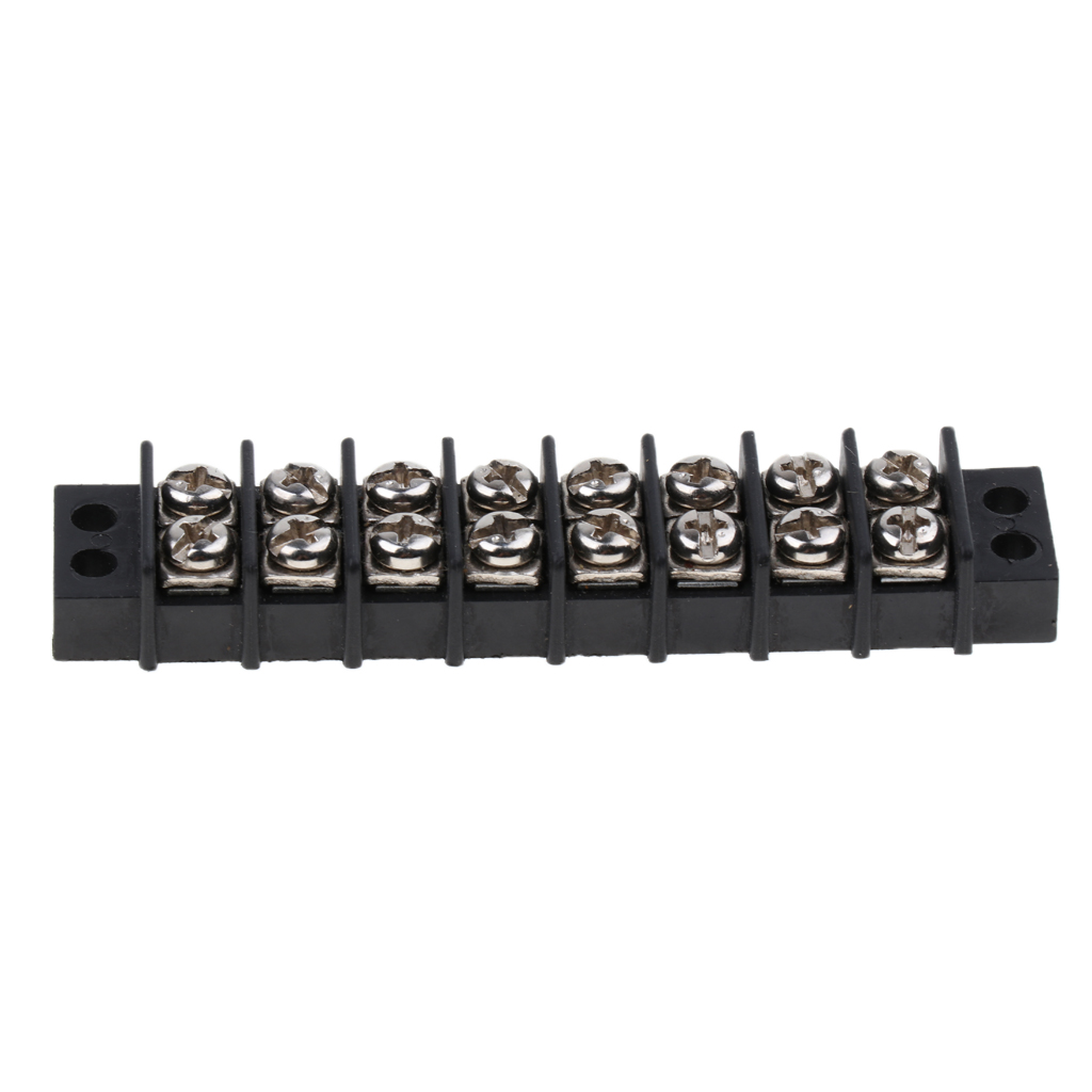 8 Ways 22-12AWG 16P 30A 8 Positions Terl Power Terminal Strip Blocks Bus Bar