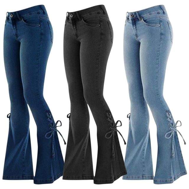 Amazon.com: TNXZ Jeans for Women Stretch Ripped High Waisted