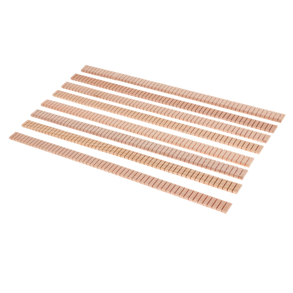 8pcs 161cm Length White Tie Purfling Strips for Guitar Bass Ukulele