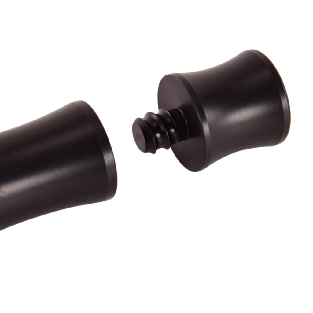 Black Plastic Joint Protector for Billiard Pool Cue Sticks Accessories 57x21.9mm