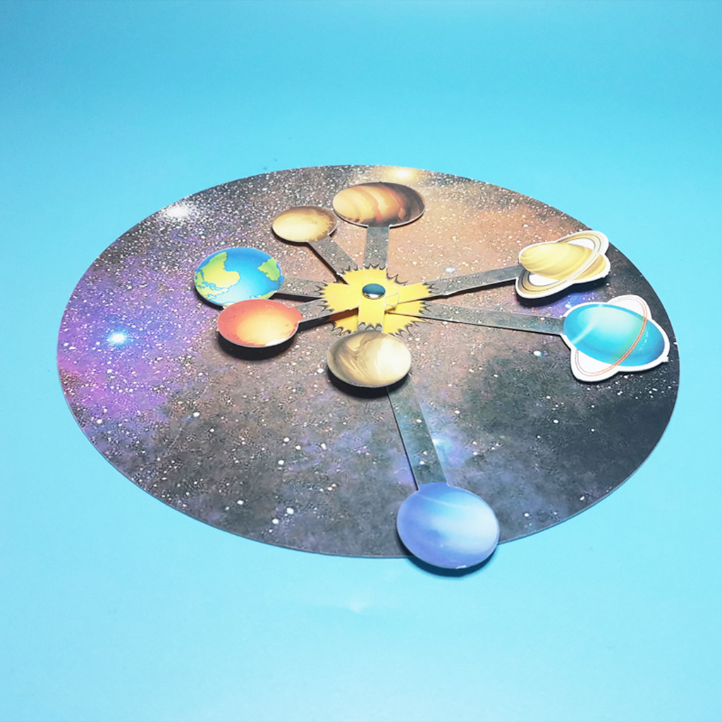 Paper Solar System DIY Toys Educational Toy Brain Teaser Kids Science Toys for Boys Girls